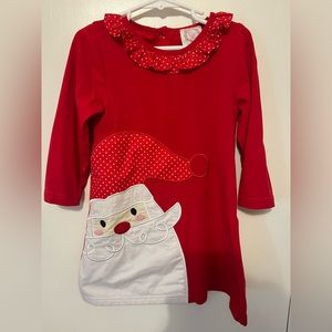 Cecil and Lou Santa dress 3T